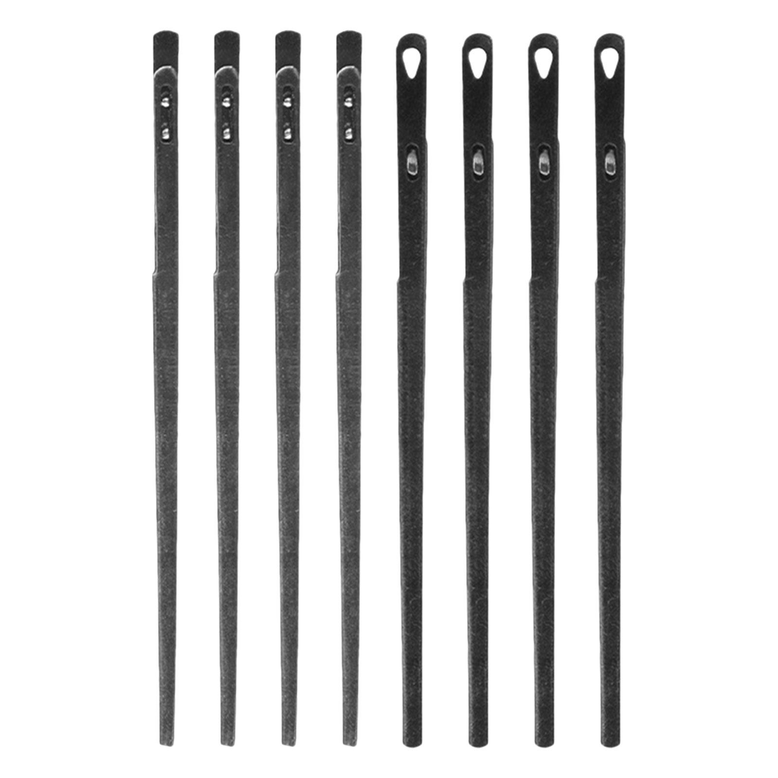 Leatherwork Hand Sewing Needles - Conjunto de 8 Agulhas de Aço