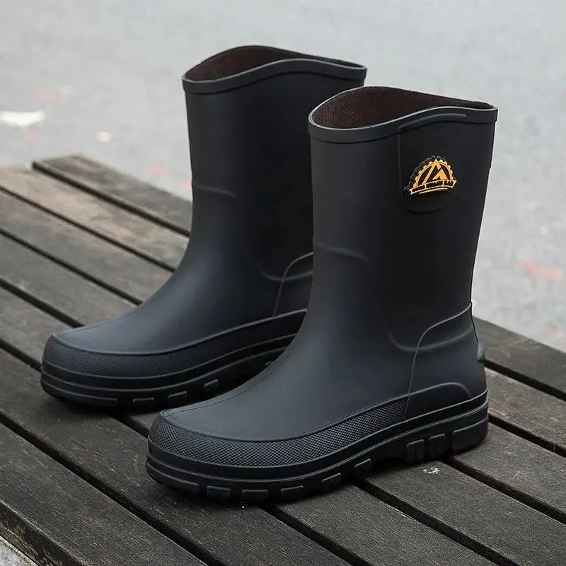 Botas de chuva de plataforma i - Youtube Leatherwork avaliação e preço