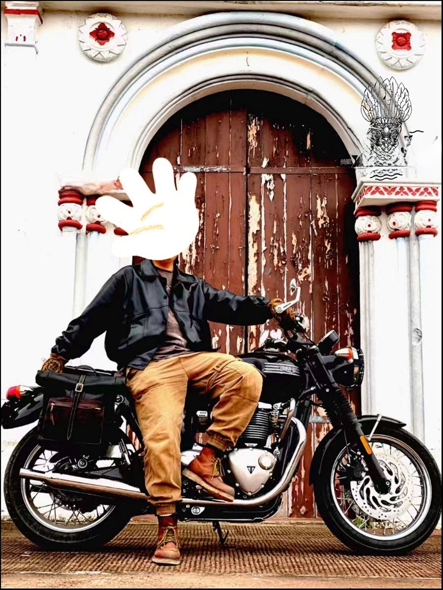 Botas de Motocicleta Vintage F - Youtube Leatherwork avaliação e preço