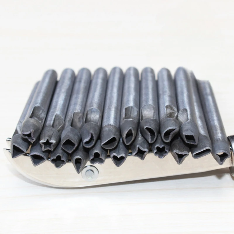 20 peças de Punções de Flor Ir - Leatherwork Manual avaliação e preço