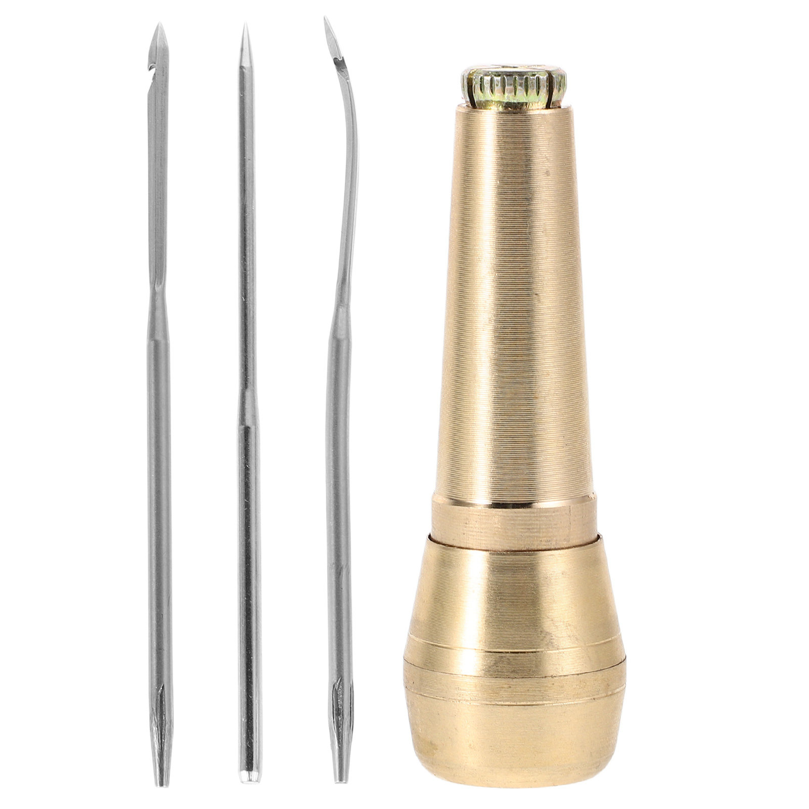 1 Conjunto de Agulha Perfurado - Leatherwork Hand Sewing Needles avaliação e preço