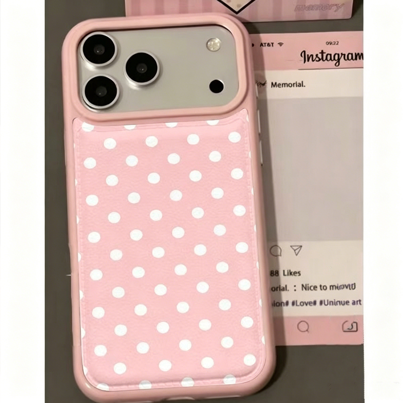 Capa de Couro Rosa com Bolinha - Leatherwork Drawing avaliação e preço