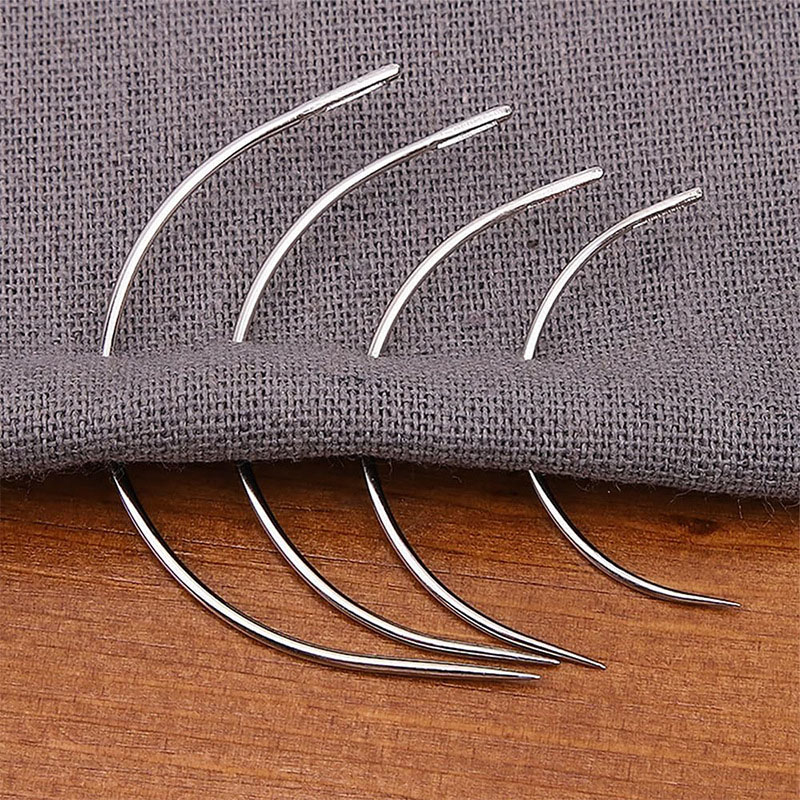 Kit de Agulhas de Costura em C - Leatherwork Hand Sewing Needles avaliação e preço