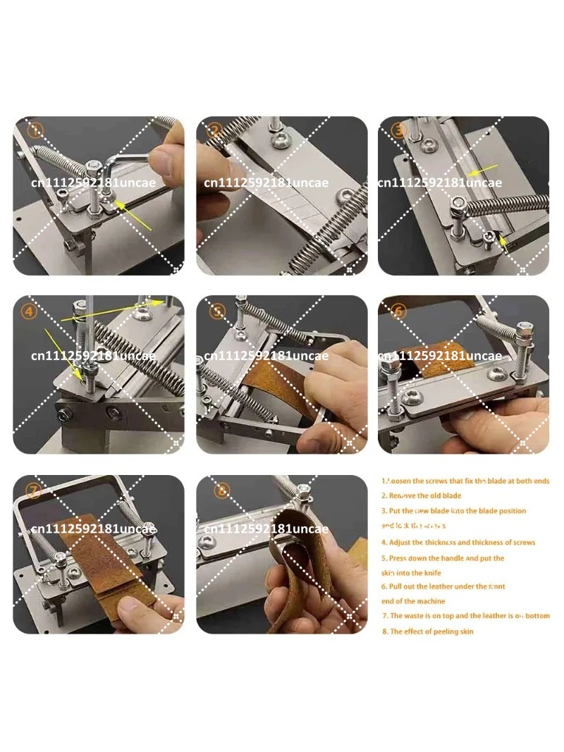 Máquina Manual de Desbaste de  - Leatherwork Manual avaliação e preço