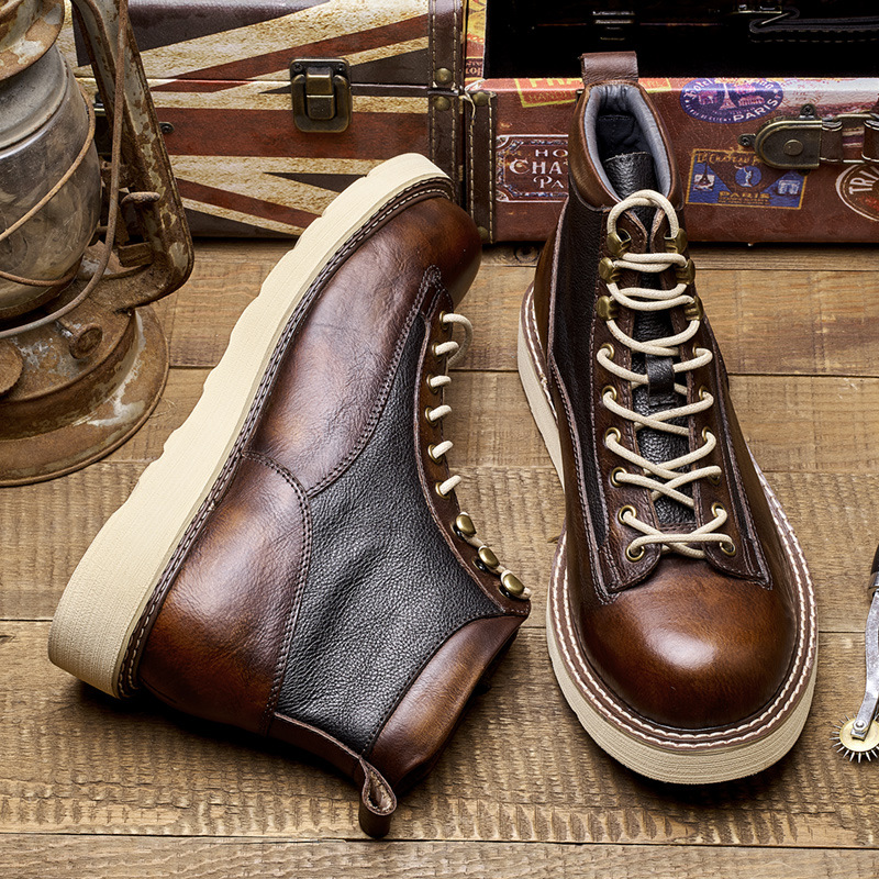 Botas de trabalho de dedo curt - Leatherwork Boots avaliação e preço