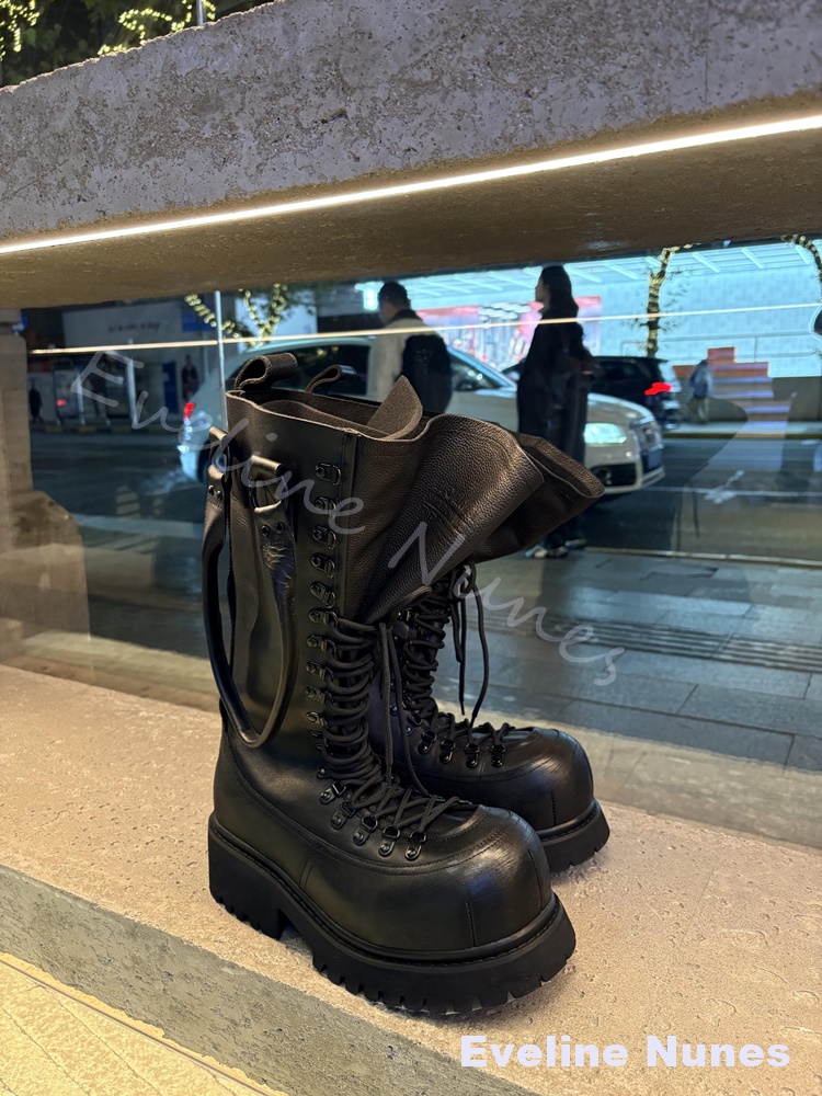 Botas de Motocicleta Retrô Fem - Leatherwork Boots avaliação e preço