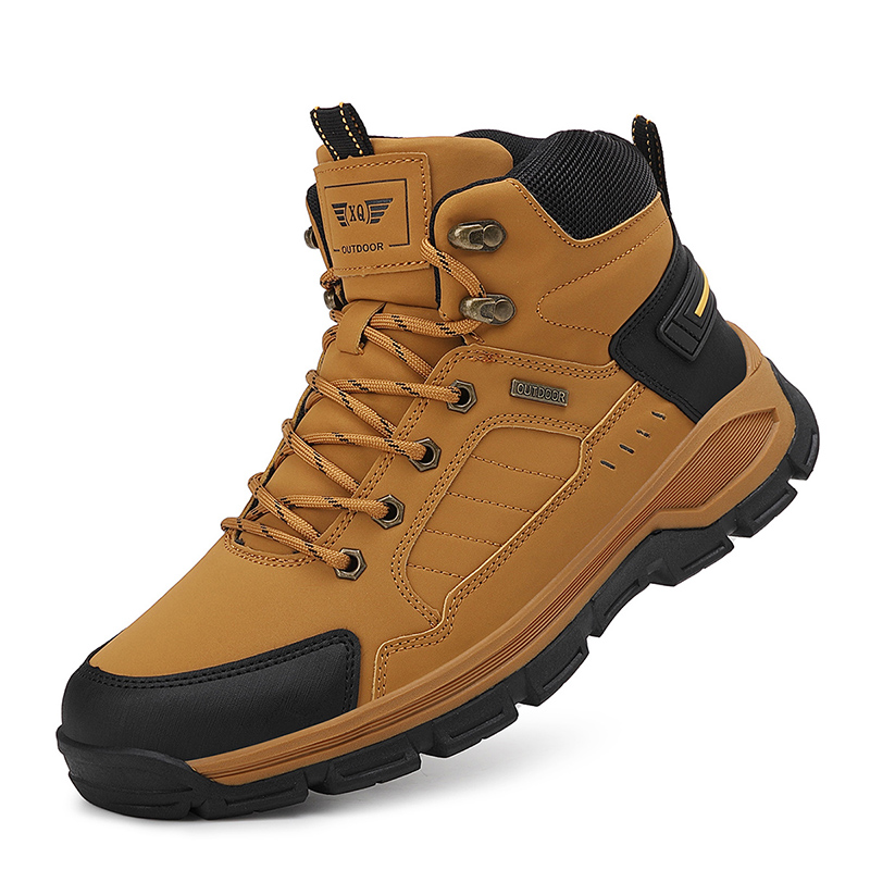 Novo outono botas masculinas m - Leatherwork Boots avaliação e preço
