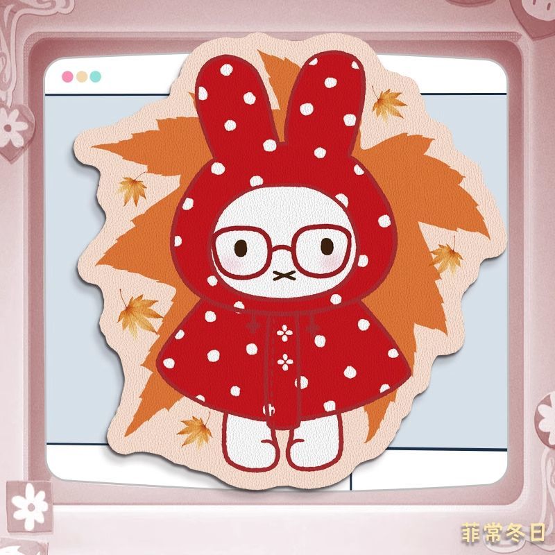 Miffy kawaii anime dos desenho - Leatherworking Items avaliação e preço