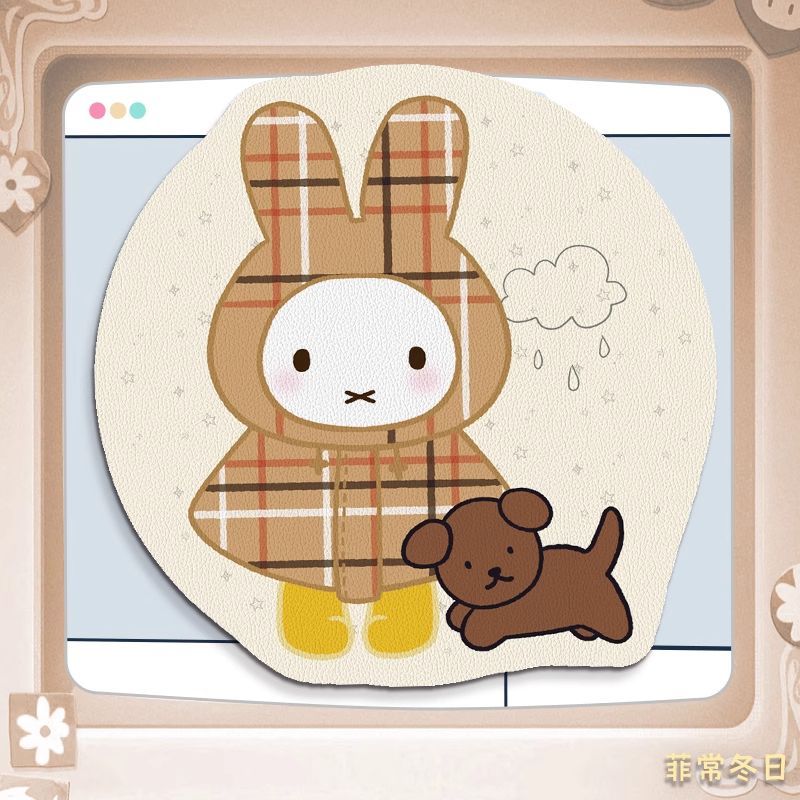 Miffy kawaii anime dos desenho - Leatherworking Items avaliação e preço