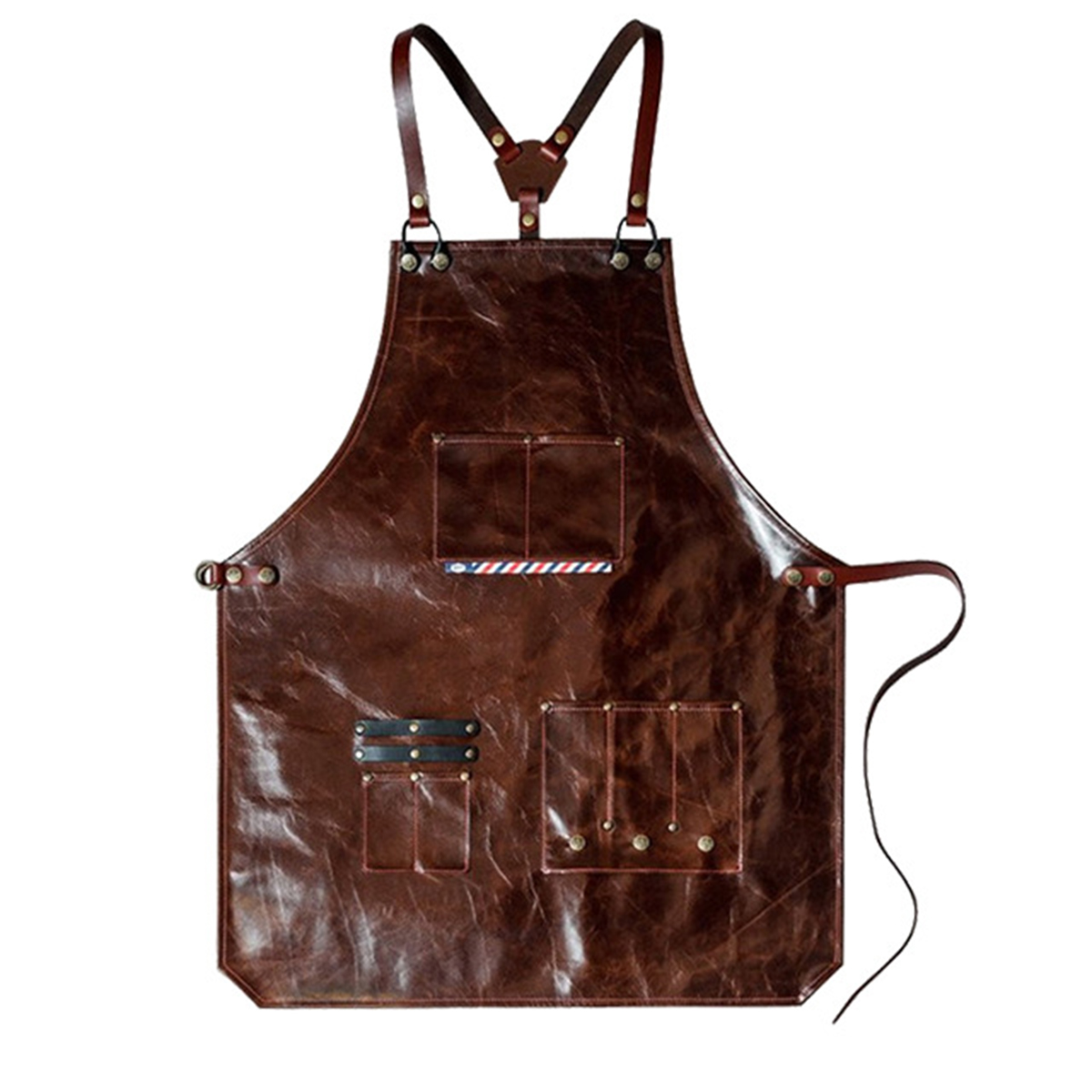 Avental de trabalho de couro m - Leatherwork Workshop avaliação e preço