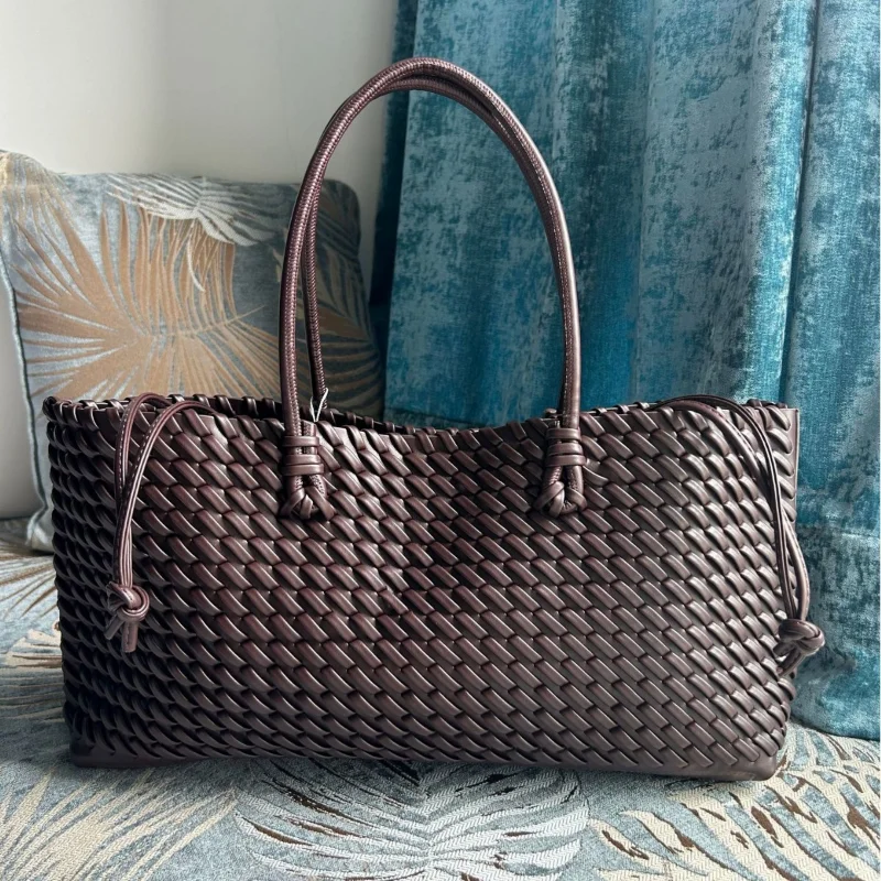 Bolsa Tote de Luxo em PU Tranç - Leatherwork Workshop avaliação e preço