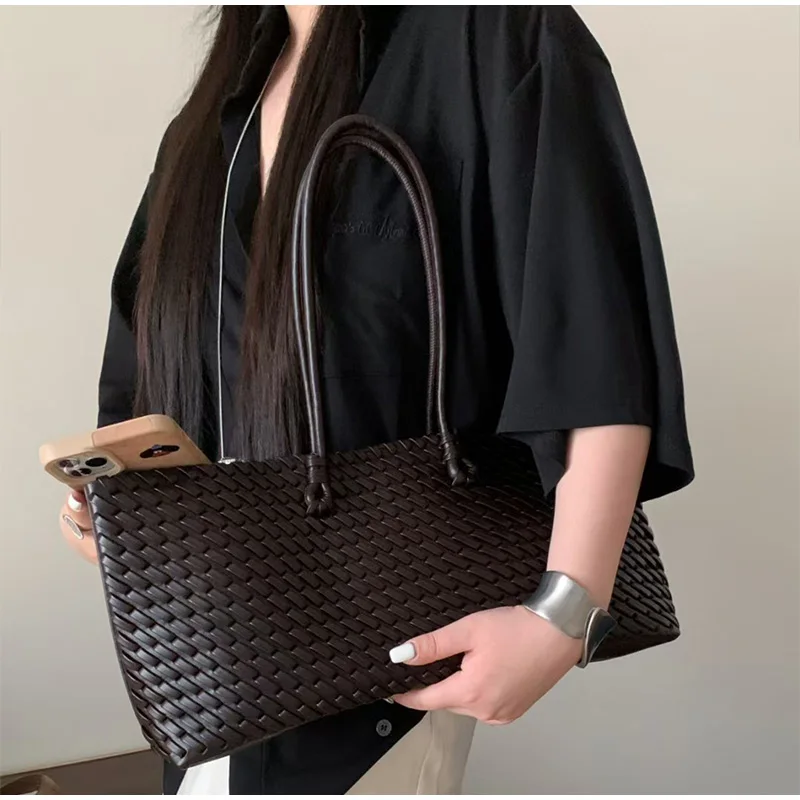 Bolsa Tote de Luxo em PU Tranç - Leatherwork Workshop avaliação e preço