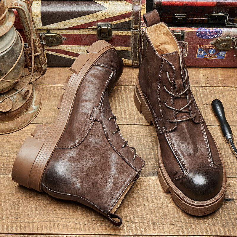 Botas de combate estilo britân - Leatherwork Boots avaliação e preço