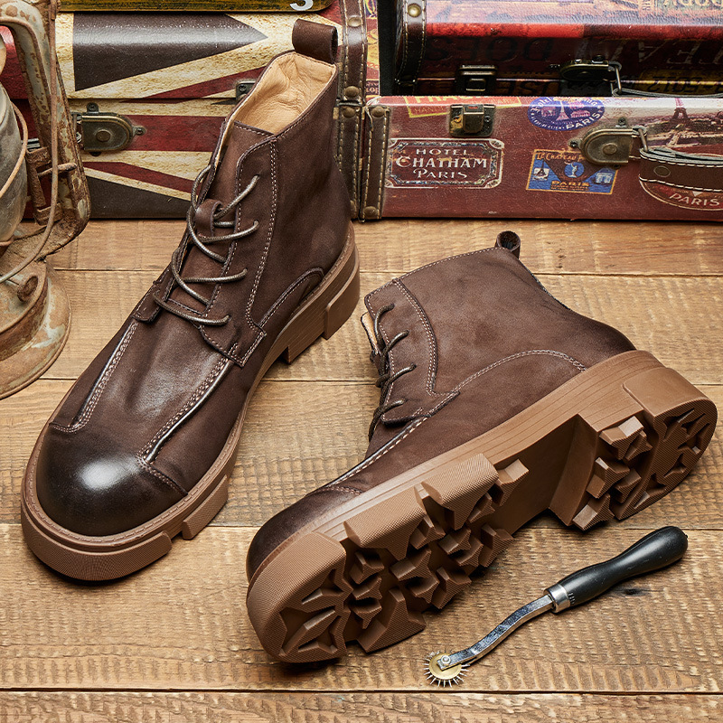 Botas de combate estilo britân - Leatherwork Boots avaliação e preço