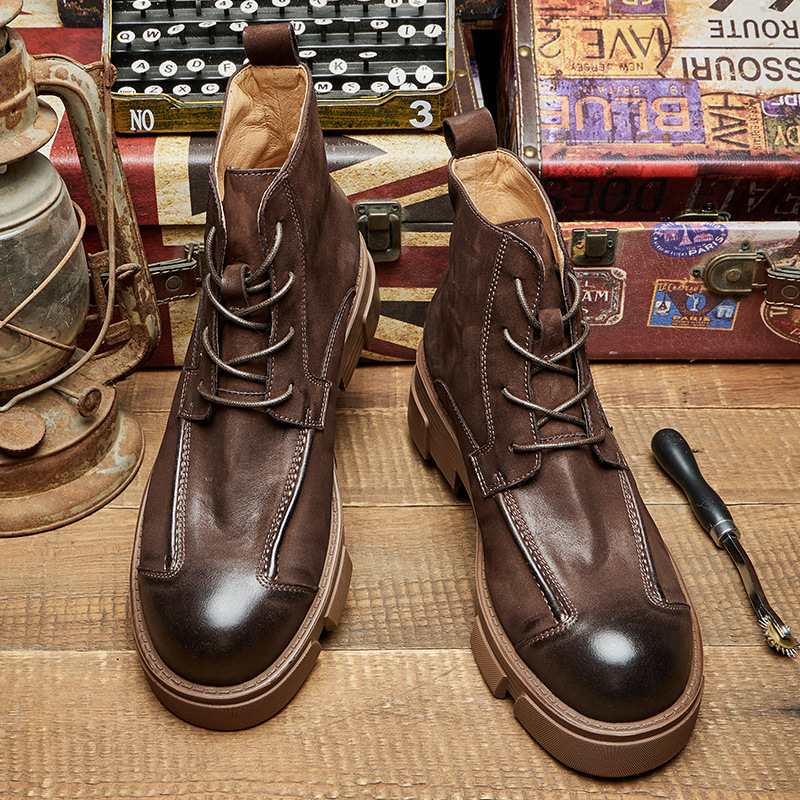 Botas de combate estilo britân - Leatherwork Boots avaliação e preço