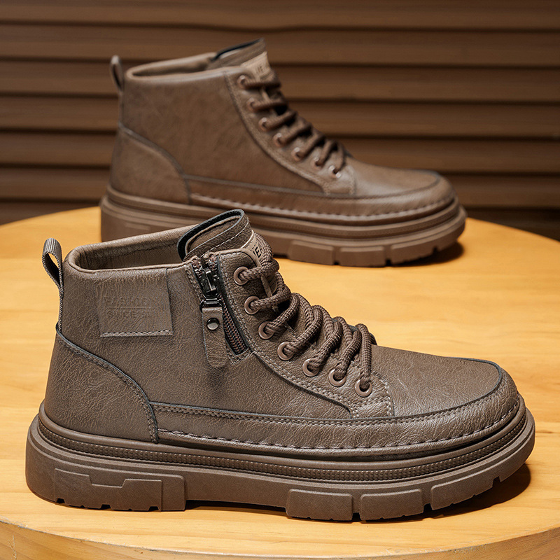 Botas de cano alto sapatos mas - Leatherworking Items avaliação e preço