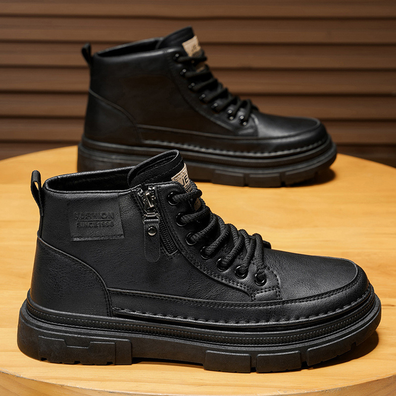 Botas de cano alto sapatos mas - Leatherworking Items avaliação e preço