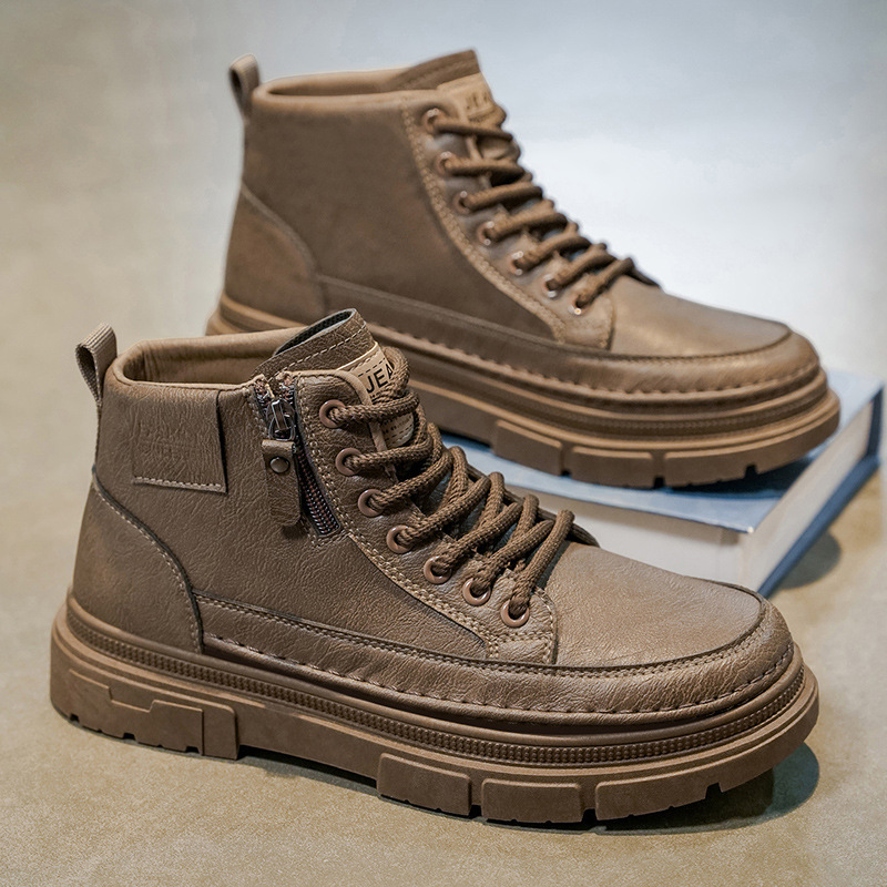 Botas de cano alto sapatos mas - Leatherworking Items avaliação e preço