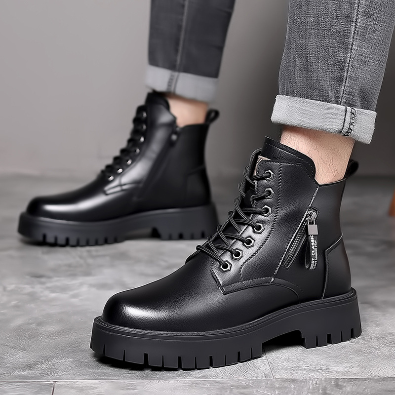 Botas clássicas masculinas de  - Leatherwork Boots avaliação e preço