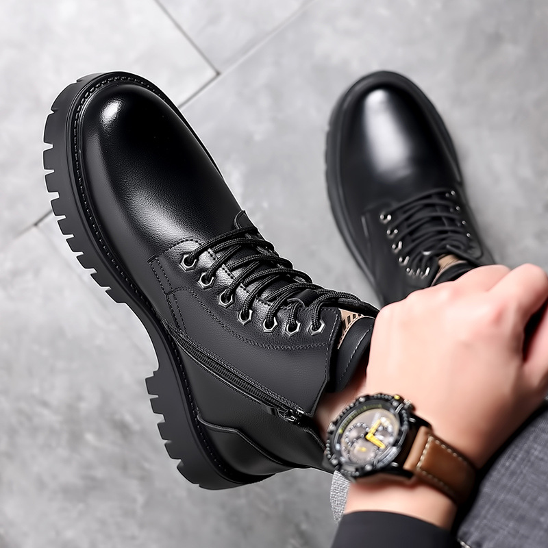 Botas clássicas masculinas de  - Leatherwork Boots avaliação e preço