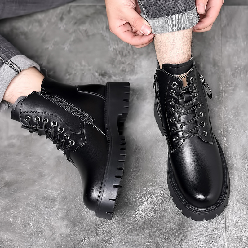 Botas clássicas masculinas de  - Leatherwork Boots avaliação e preço