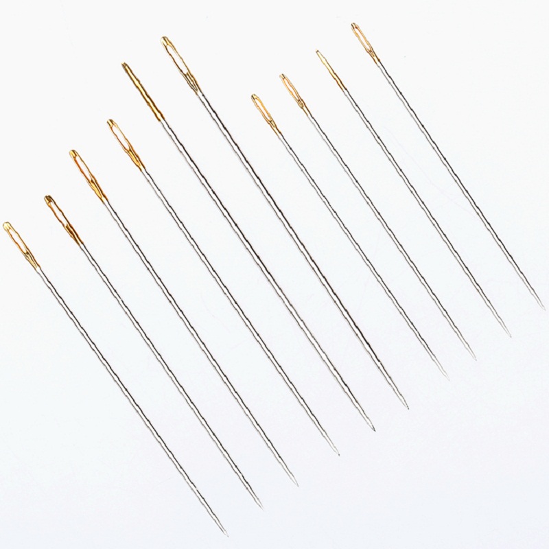 10 pçs tamanhos sortidos leath - Leatherwork Hand Sewing Needles avaliação e preço