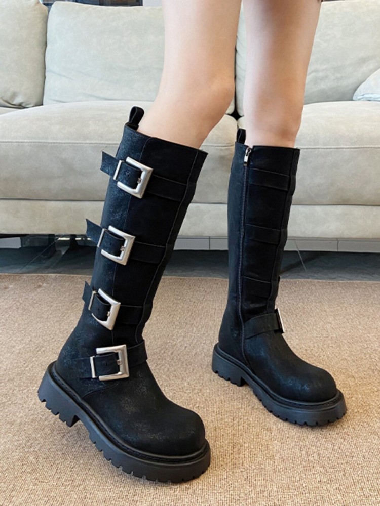 Botas Femininas de Cano Alto c - Leatherwork Boots avaliação e preço