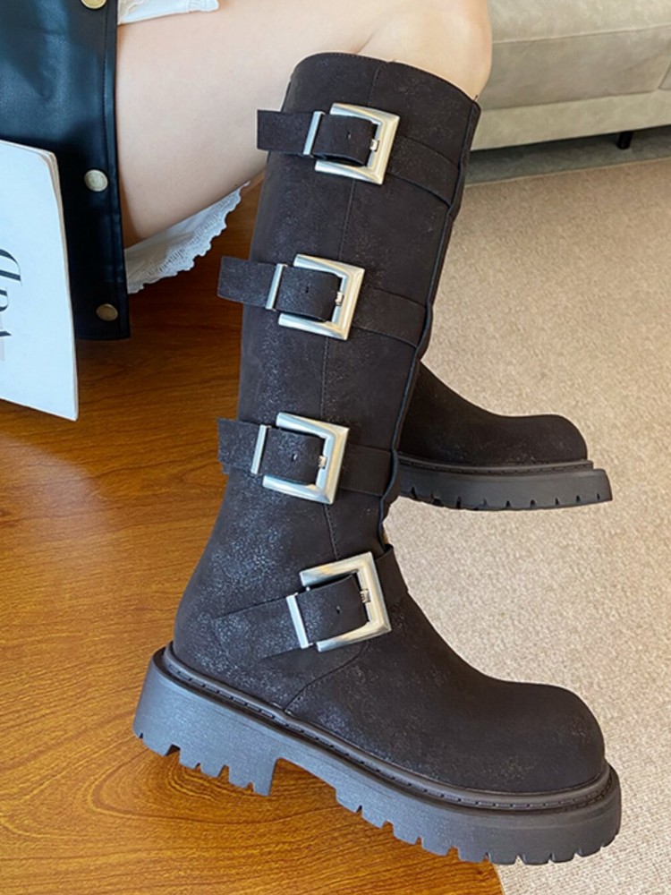 Botas Femininas de Cano Alto c - Leatherwork Boots avaliação e preço