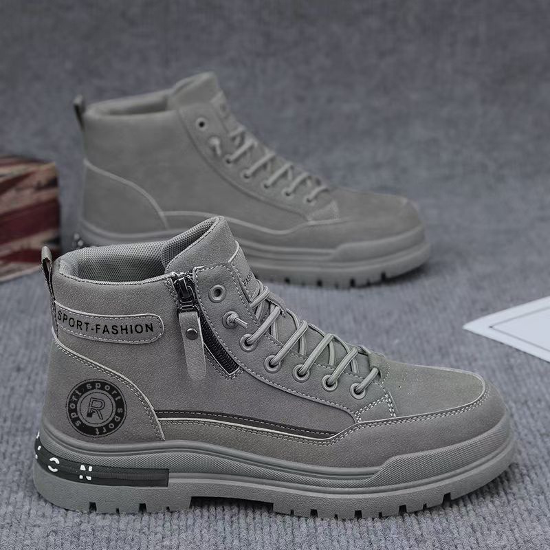 Homens retro botas de trabalho - Leatherwork Boots avaliação e preço