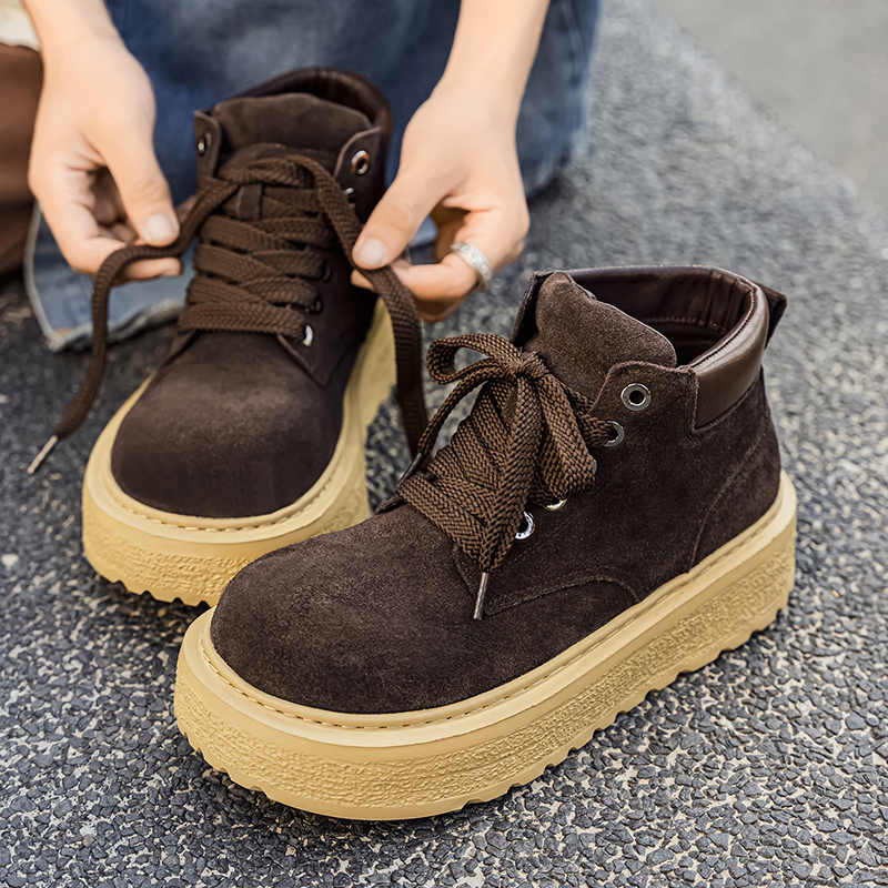 Botas masculinas de camurça de - Leatherwork Boots avaliação e preço