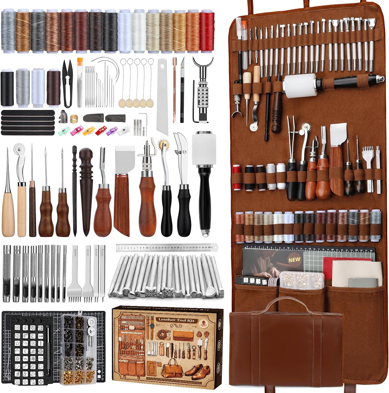 Kit de Trabalho em Couro, Ferr - Leather Works avaliação e preço