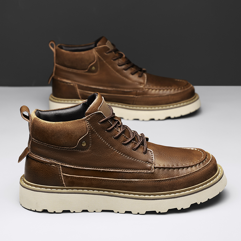Botas de Trabalho Masculinas M - Leatherwork Boots avaliação e preço