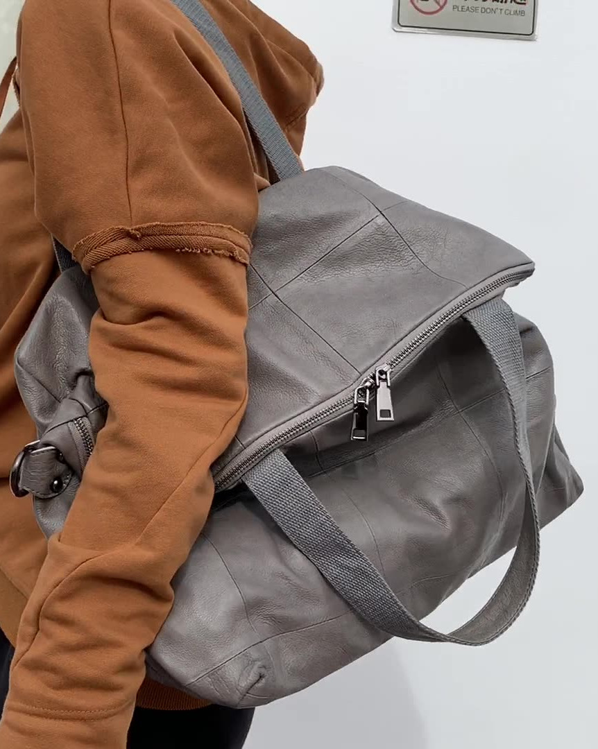 Bolsa tote de grande capacidad - Leatherwork Workshop avaliação e preço