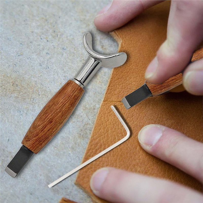【ORNAMENTO】Faca Giratória para - Leatherwork Manual avaliação e preço