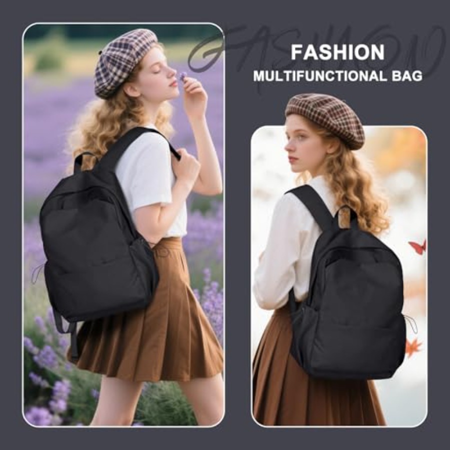 Mochila preta para mulheres, m - Leather Works avaliação e preço